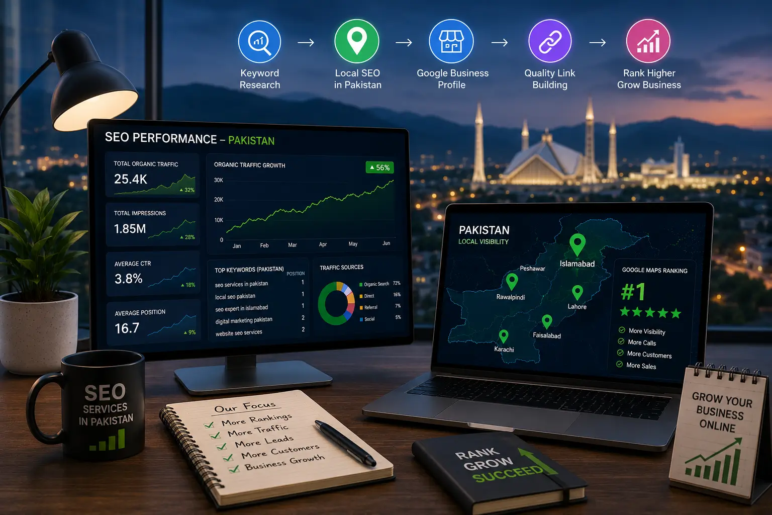 Local Seo Services in Pakistan